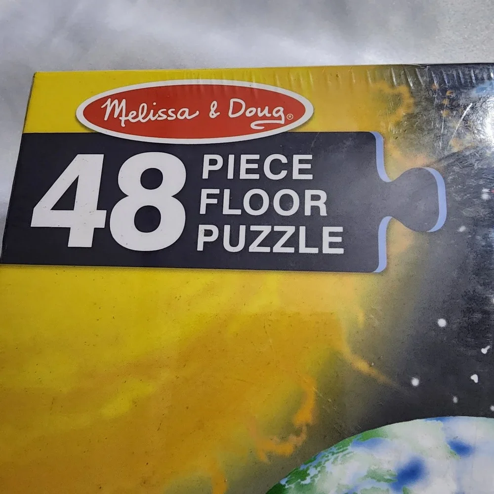 Melissa & Doug Solar System 48 Piece Floor Puzzle Space Planets 0413 NEW sealed